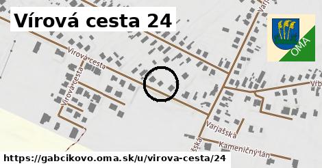 Vírová cesta 24, Gabčíkovo