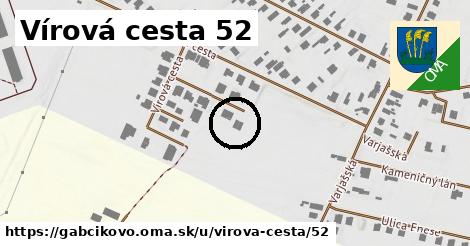 Vírová cesta 52, Gabčíkovo
