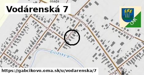 Vodárenská 7, Gabčíkovo