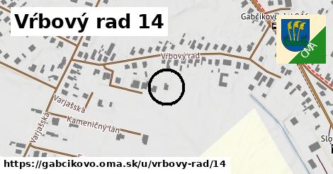 Vŕbový rad 14, Gabčíkovo