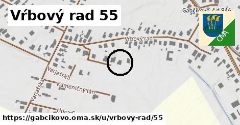 Vŕbový rad 55, Gabčíkovo