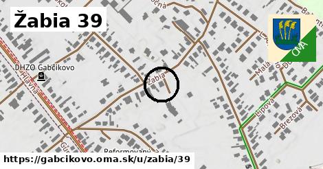 Žabia 39, Gabčíkovo