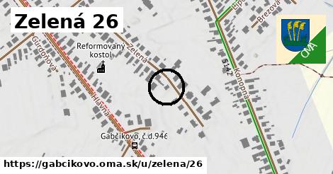 Zelená 26, Gabčíkovo