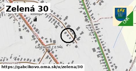 Zelená 30, Gabčíkovo