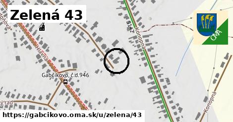 Zelená 43, Gabčíkovo