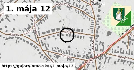 1. mája 12, Gajary