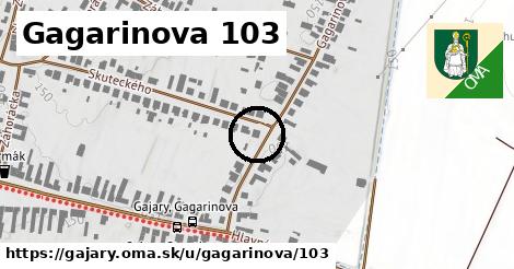 Gagarinova 103, Gajary