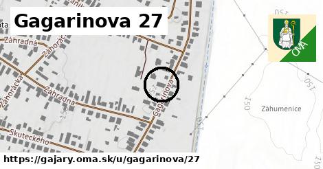 Gagarinova 27, Gajary