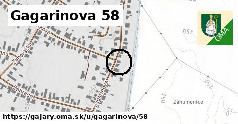 Gagarinova 58, Gajary
