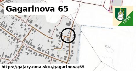 Gagarinova 65, Gajary