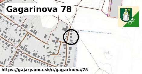 Gagarinova 78, Gajary