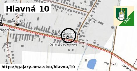 Hlavná 10, Gajary