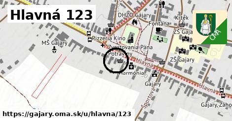 Hlavná 123, Gajary