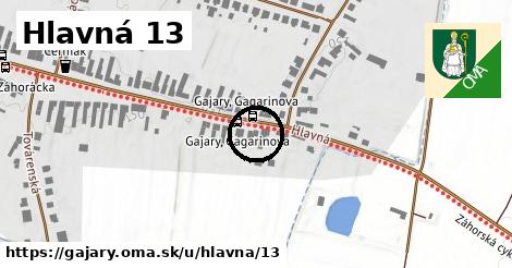 Hlavná 13, Gajary