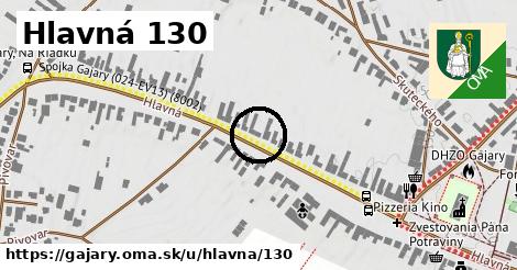 Hlavná 130, Gajary