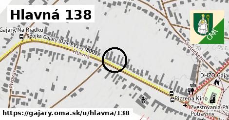 Hlavná 138, Gajary