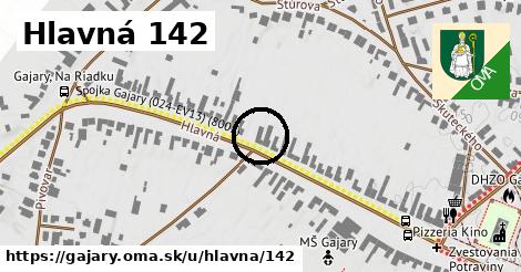 Hlavná 142, Gajary