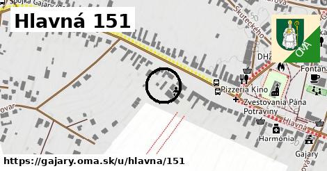 Hlavná 151, Gajary