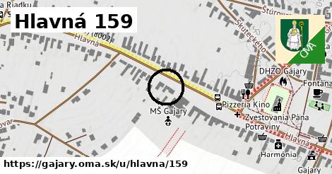 Hlavná 159, Gajary