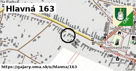 Hlavná 163, Gajary