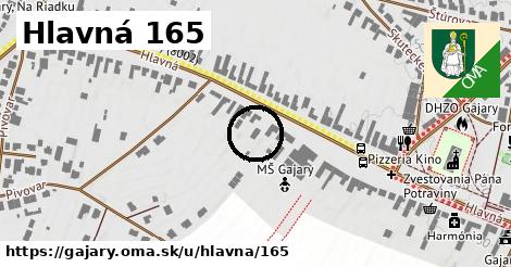 Hlavná 165, Gajary