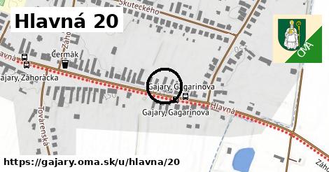 Hlavná 20, Gajary