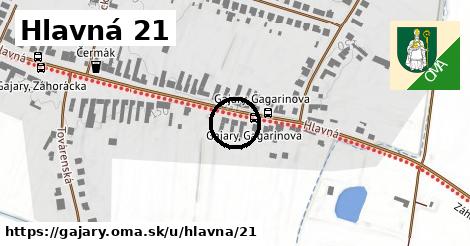 Hlavná 21, Gajary