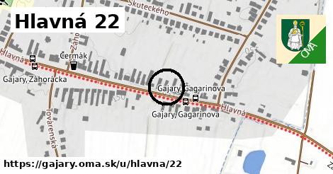 Hlavná 22, Gajary