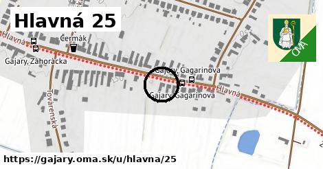 Hlavná 25, Gajary