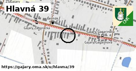 Hlavná 39, Gajary