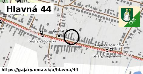 Hlavná 44, Gajary