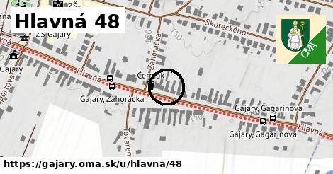 Hlavná 48, Gajary