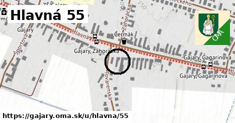 Hlavná 55, Gajary