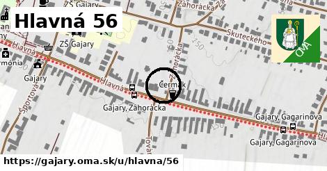 Hlavná 56, Gajary