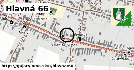 Hlavná 66, Gajary