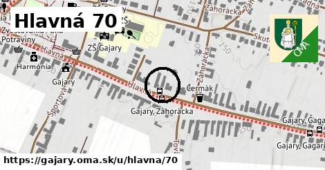 Hlavná 70, Gajary