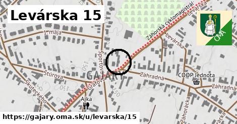 Levárska 15, Gajary