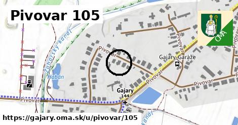 Pivovar 105, Gajary