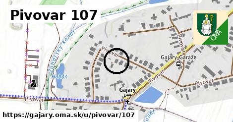 Pivovar 107, Gajary