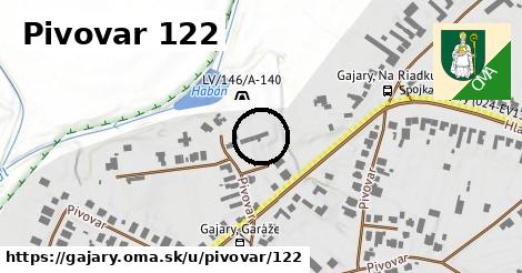 Pivovar 122, Gajary