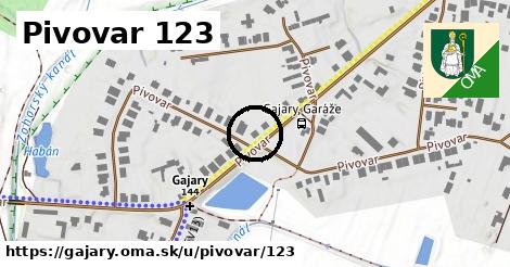 Pivovar 123, Gajary