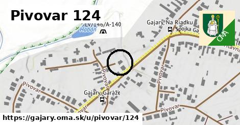 Pivovar 124, Gajary