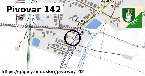 Pivovar 142, Gajary