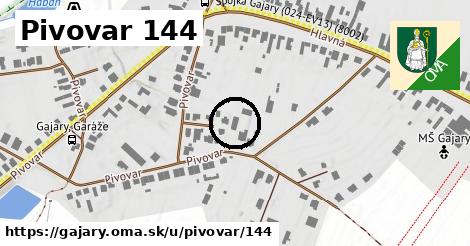 Pivovar 144, Gajary