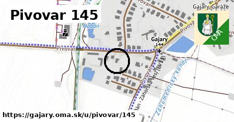 Pivovar 145, Gajary