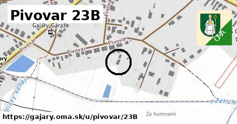 Pivovar 23B, Gajary