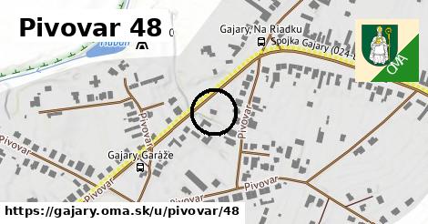 Pivovar 48, Gajary