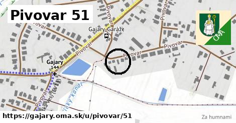 Pivovar 51, Gajary