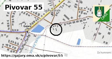 Pivovar 55, Gajary