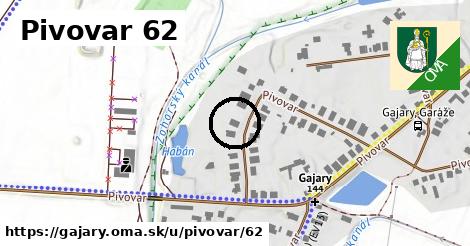 Pivovar 62, Gajary